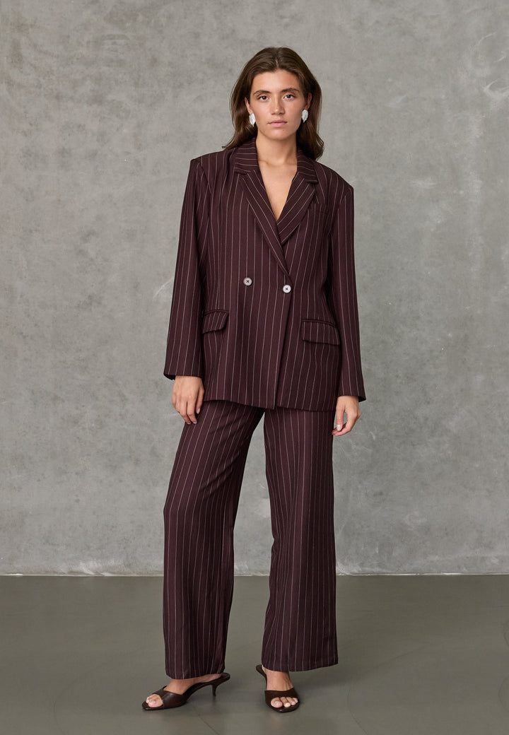 Love & Divine - Love1648 20306 - 834 - Brown Pinstripes