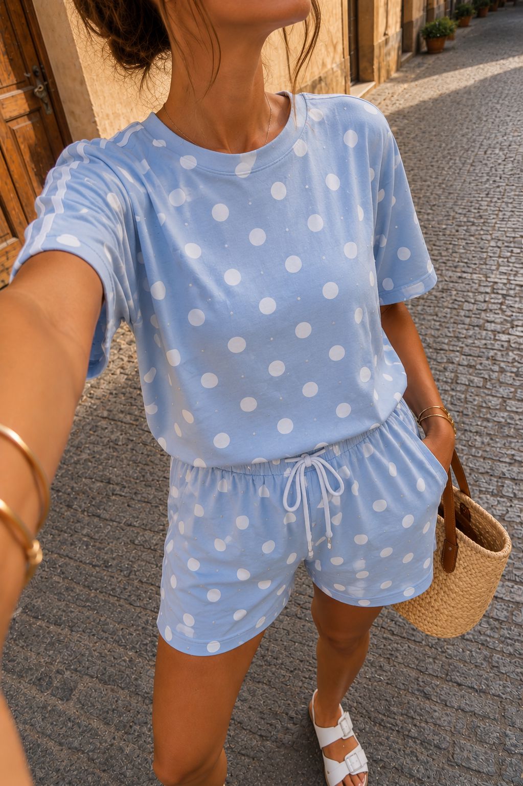 A-Bee - Arlette T-Shirt - Blue T-shirts 