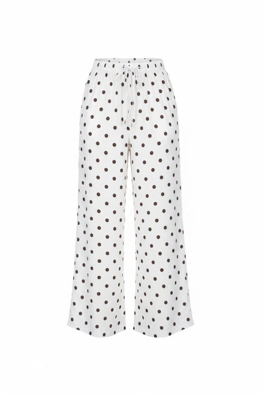 A-Bee - Delara Pants - White Bukser 