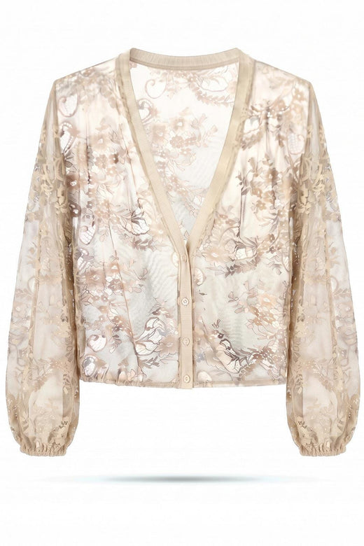A-Bee - Delilah Cardigan 81549 - Ivory Cardigans 