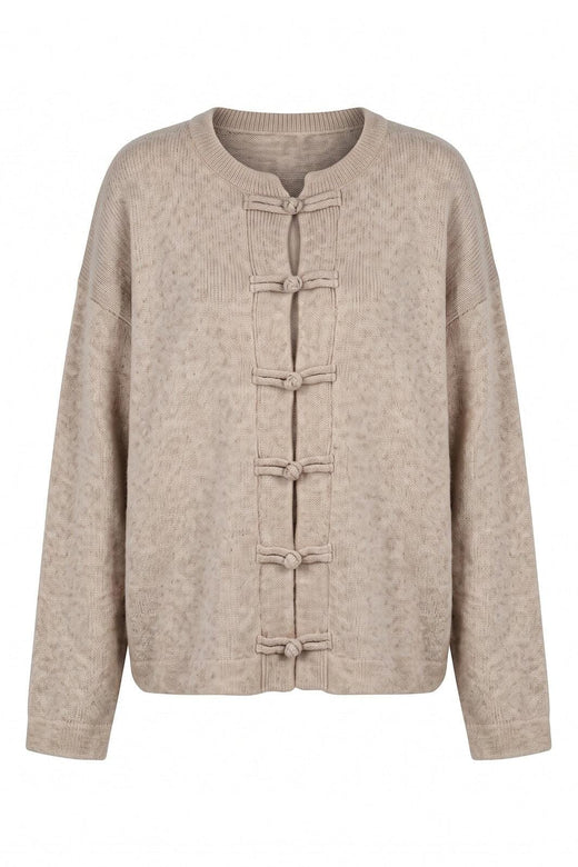 A-Bee - Elsie 3132 - Taupe (9505) Cardigans 
