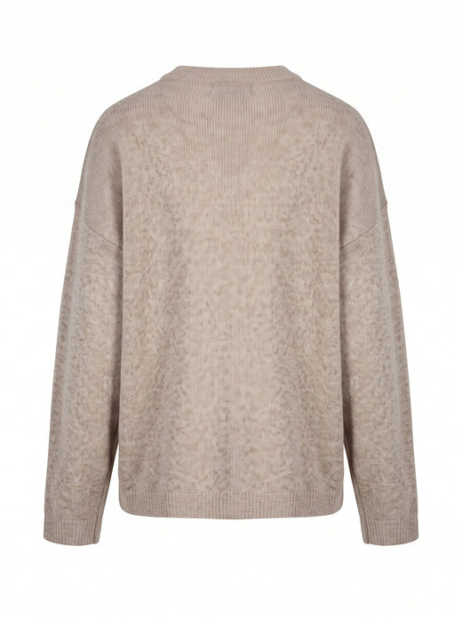 A-Bee - Elsie 3132 - Taupe (9505) Cardigans 