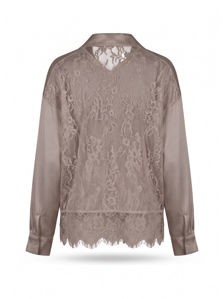 A-Bee - Lottie 81599 - Taupe Skjorter 