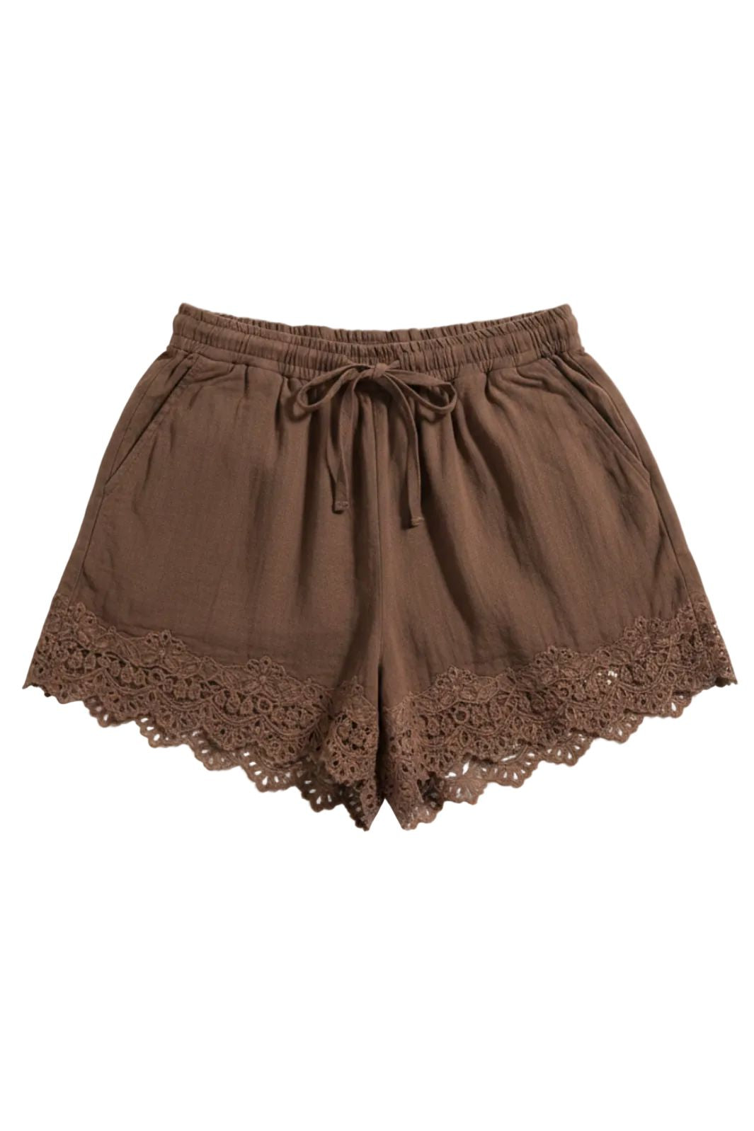 A-Bee - Vanya Shorts - Dark Brown Shorts 