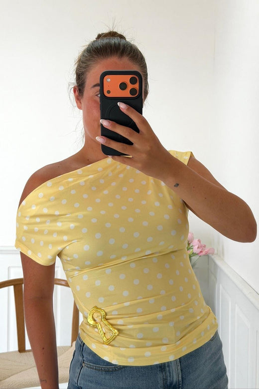 A-Bee - Ysabel T-Shirt - Yellow T-shirts 
