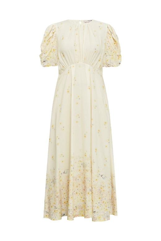 A-View - Botanic Dress AV8141 - 069 - Pale Yellow