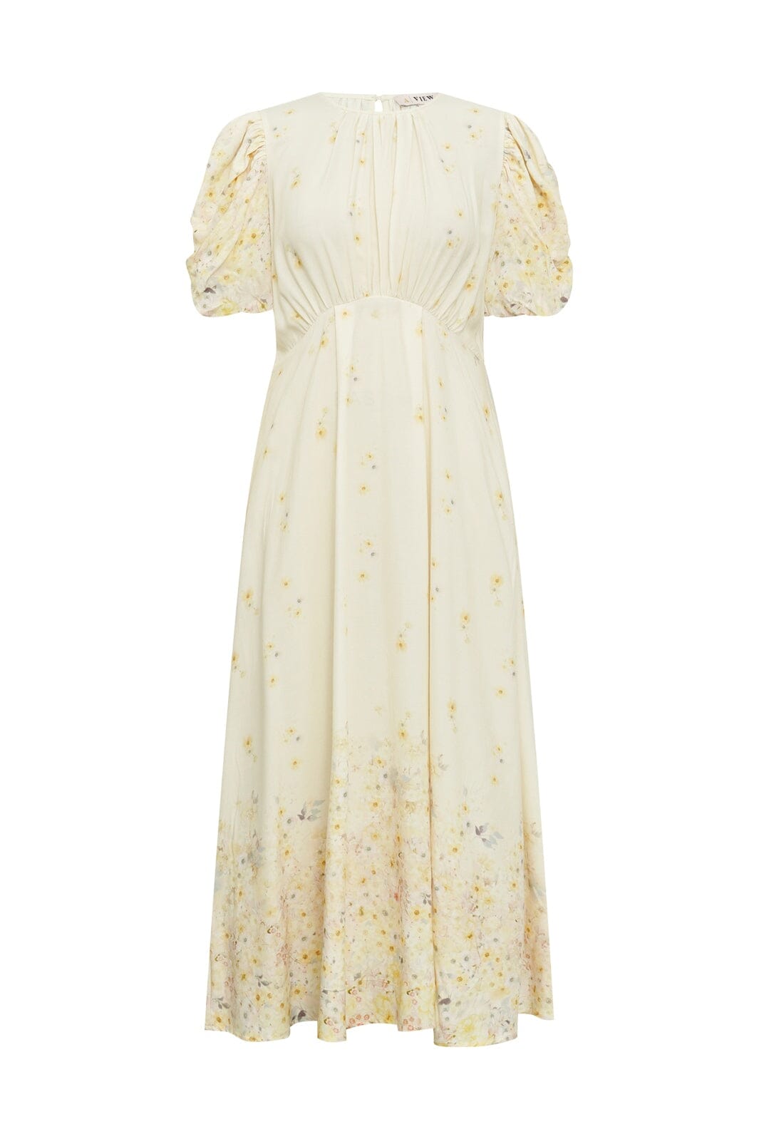 A-View - Botanic Dress AV8141 - 069 - Pale Yellow