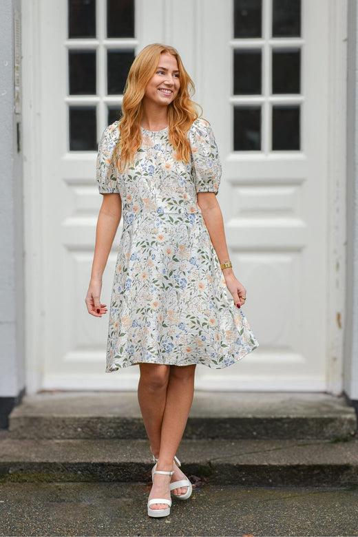 A-View - Gino Dress AV8306 - 144 - White/Blue