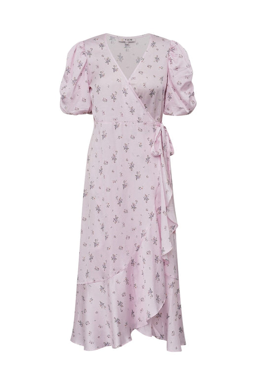A-View - Sinda Flower Dress AV8210 - 208 - Rose/Green