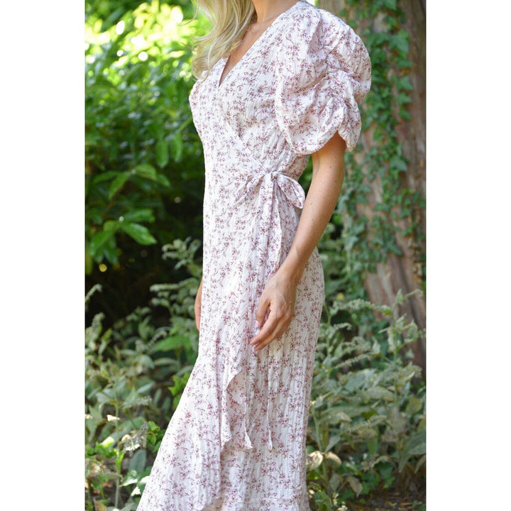 A-View - Sinda Print Dress AV5097 - 258 - Rose/Pink Kjoler 
