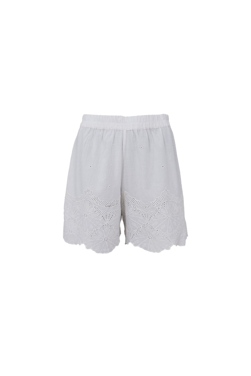 Black Colour - Bcagneta Lace Shorts 41136 - Off White