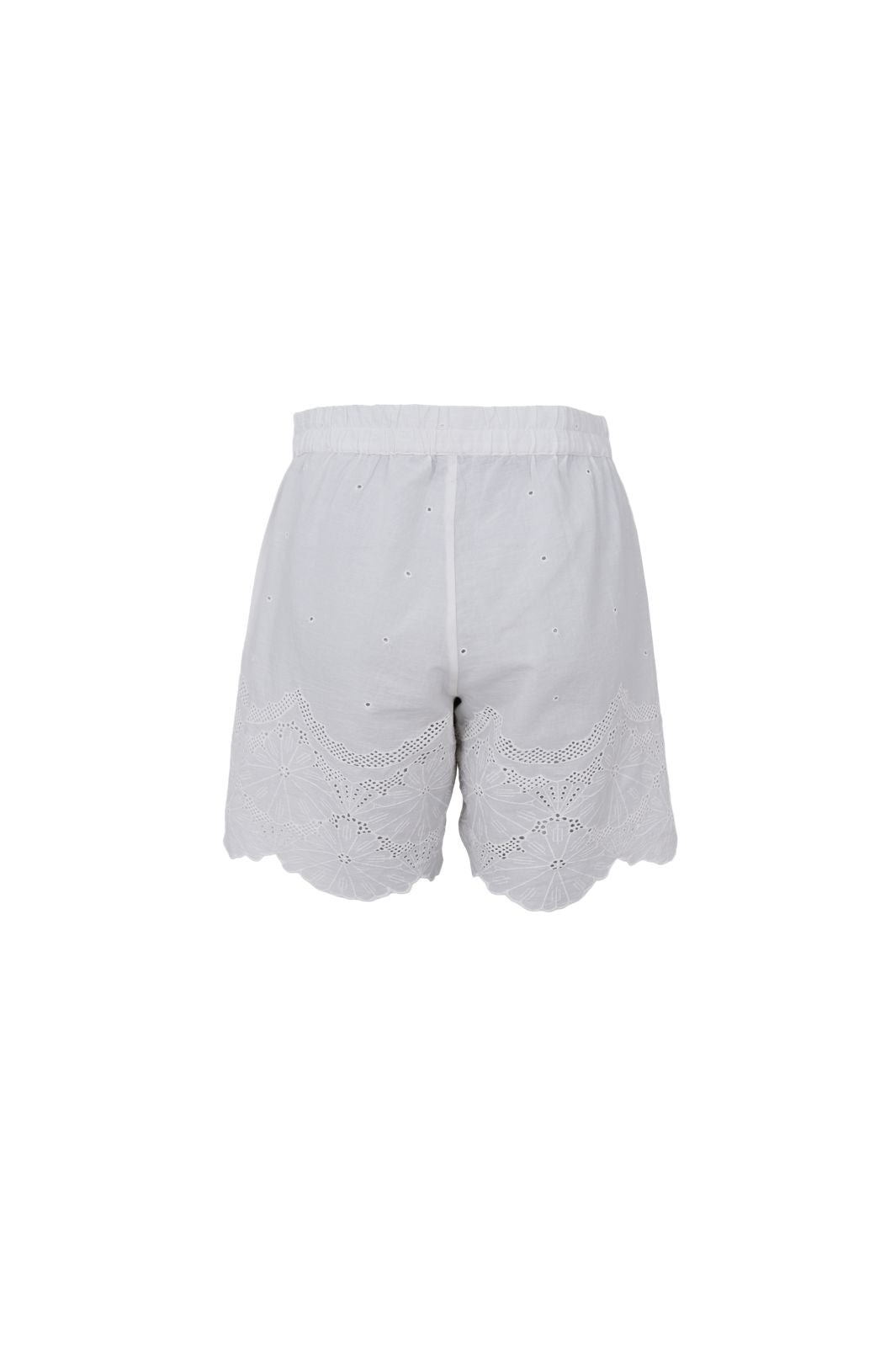 Black Colour - Bcagneta Lace Shorts 41136 - Off White