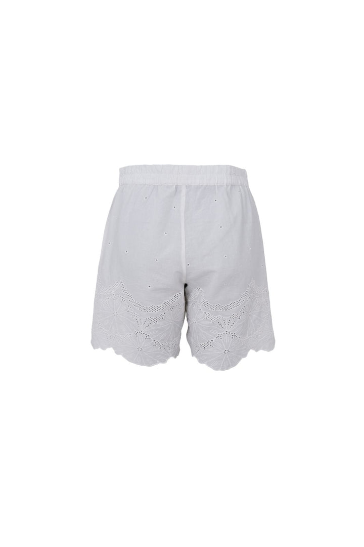 Black Colour - Bcagneta Lace Shorts 41136 - Off White