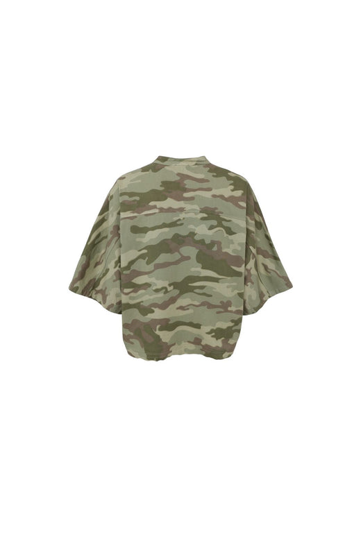 Black Colour - Bcally Loose Shirt 41145 - Camouflage