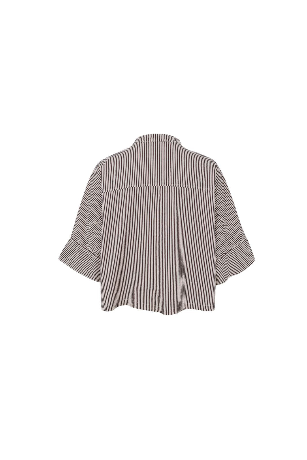 Black Colour - Bcally Loose Shirt 41145 - Creme