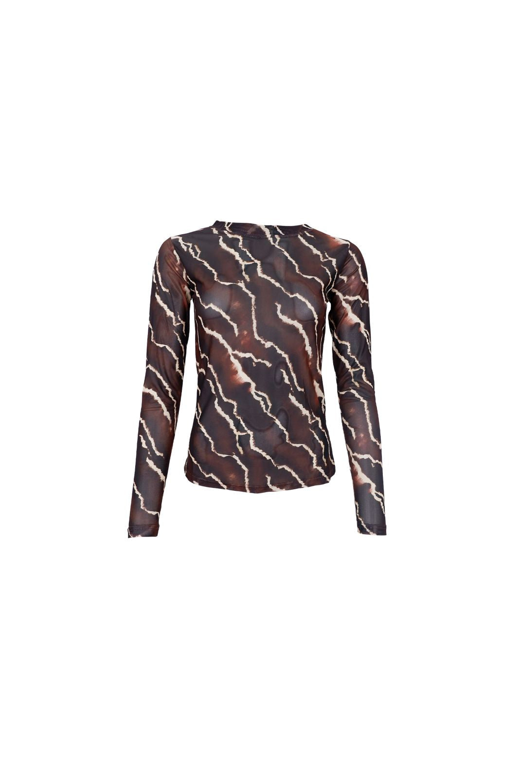 Black Colour - Bcannie Mesh Blouse 3846 - Shirts,Mesh & Basic Blouses - Black