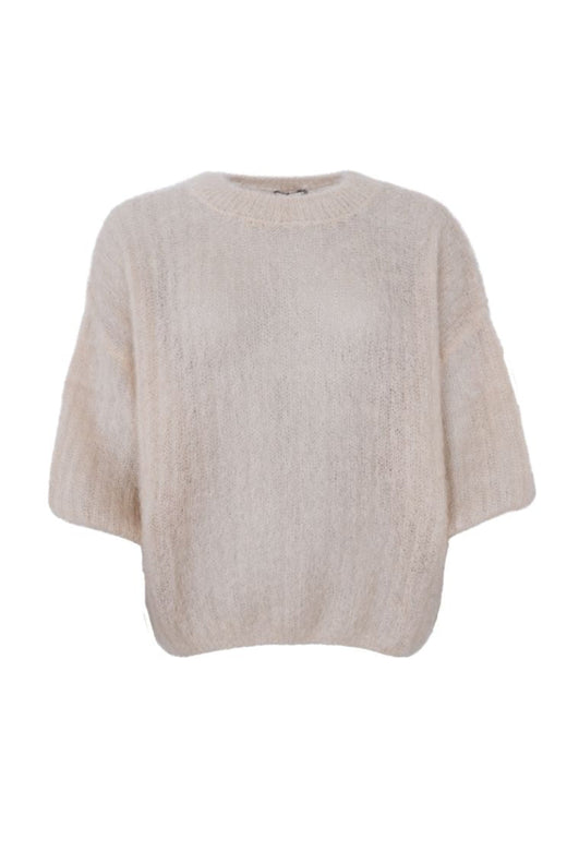 Black Colour - Bcbjoerk S/S Jumper 1260 - Latte