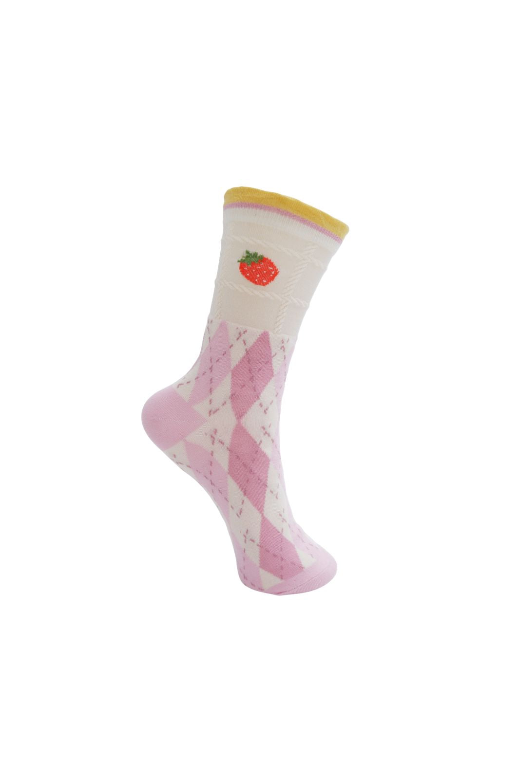 Black Colour - Bcbrynn Sock 8526 - Rose Yellow