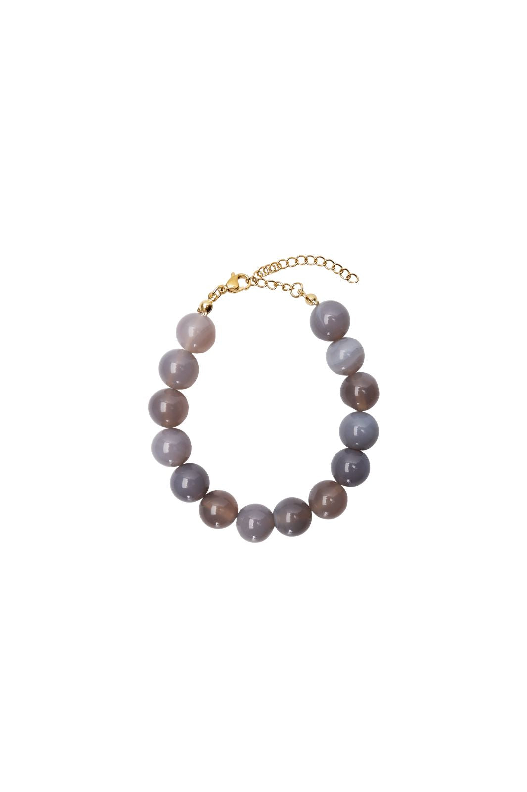 Black Colour - Bcezra Bracelet 4401 - Grey