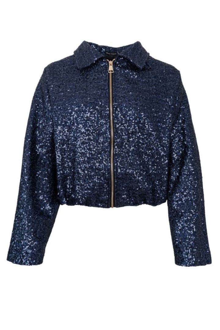 Black Colour - Bcgary Bomber Jacket 41280 - Navy
