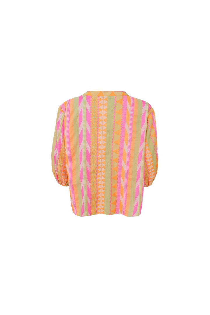 Black Colour - Bchellas Shirt 41127 - Orange