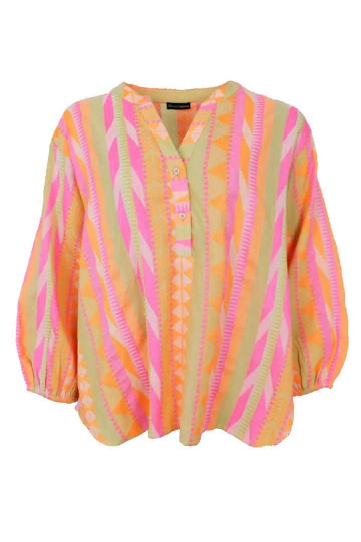 Black Colour - Bchellas Shirt 41127 - Orange