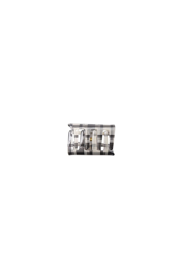 Black Colour - Bckarmen Medium Hair Claw 5997 - Black