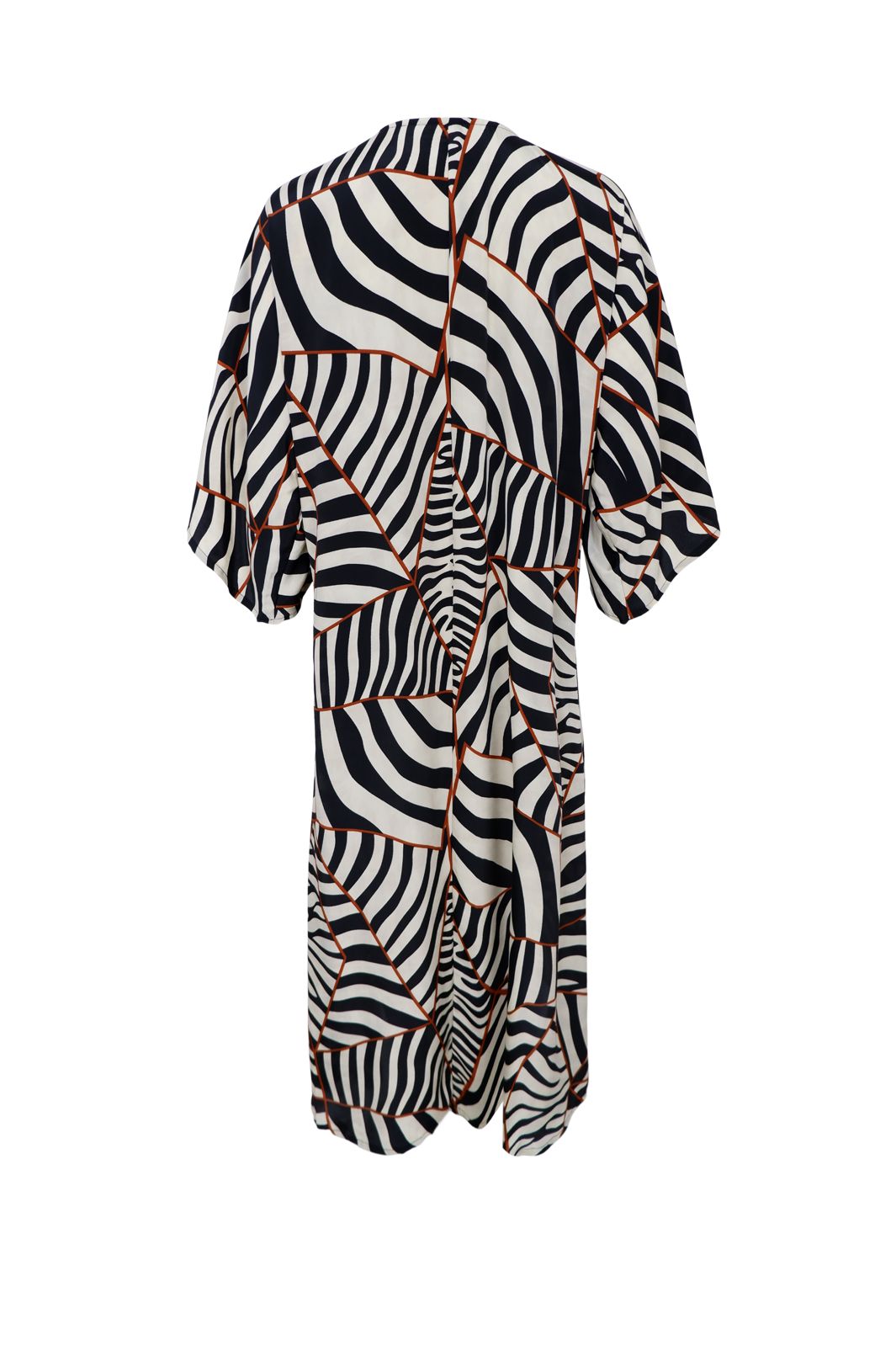 Black Colour - Bcluna Kaftan Dress 39244 - Mosaic Black