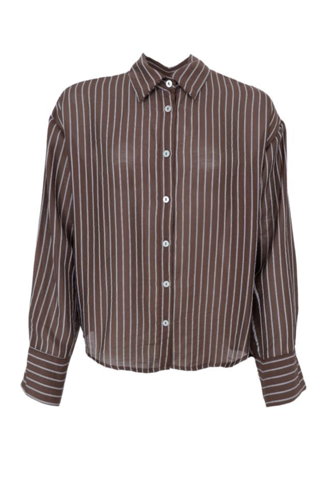 Black Colour - Bcmalone Shirt 41232 - Coffee