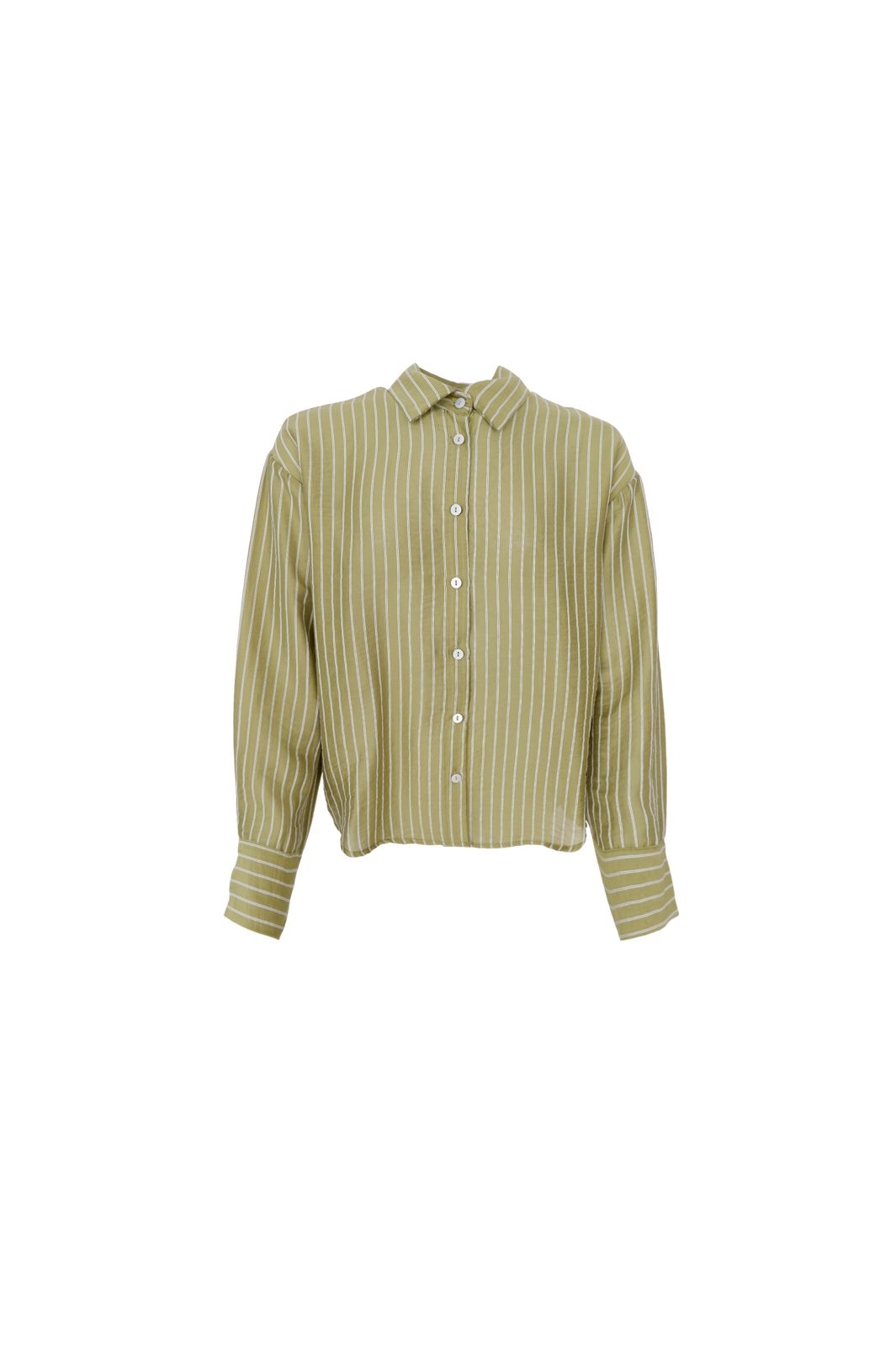 Black Colour - Bcmalone Shirt 41232 - Dk. Lime