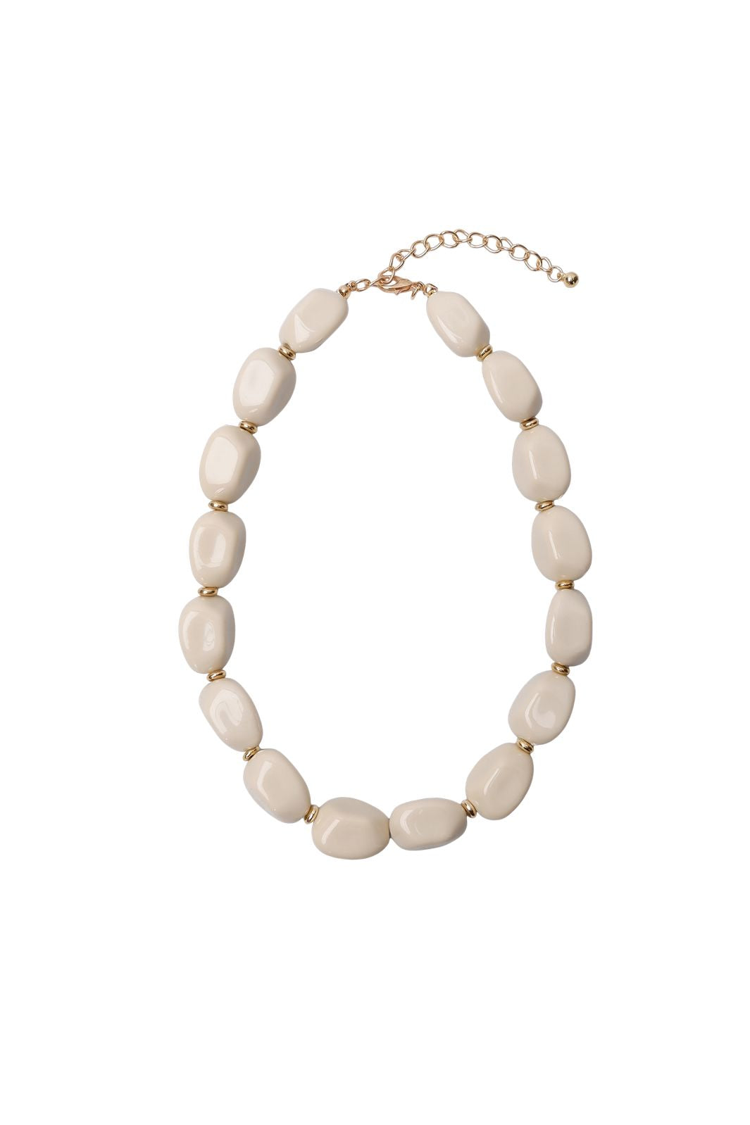 Black Colour - Bcminelli Necklace 4557 - Cream