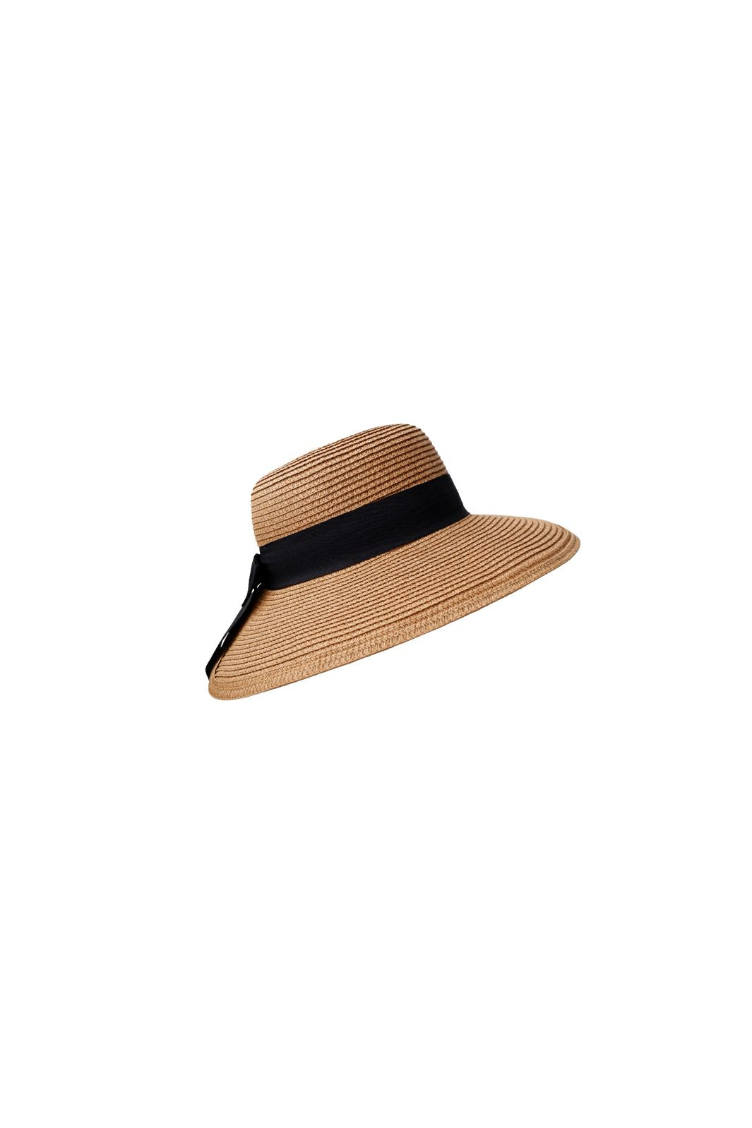 Black Colour - Bcmontebello Straw Hat 8044 - Natural