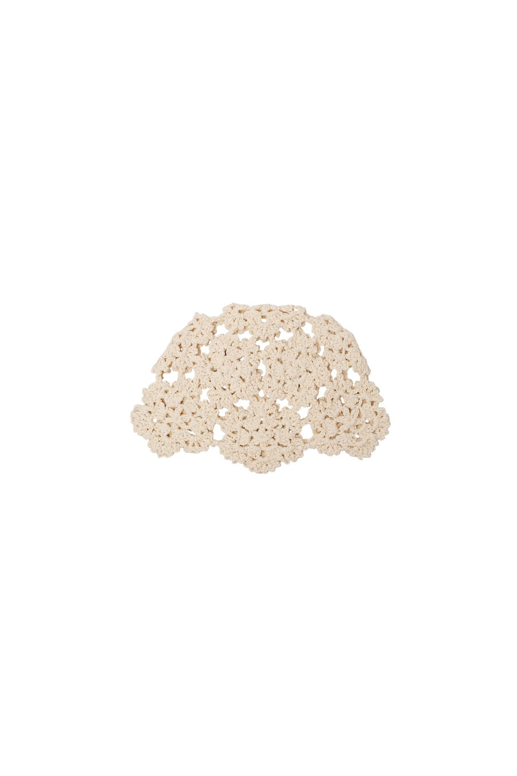 Black Colour - Bcroseanne Crochet Hat 8036 - Creme