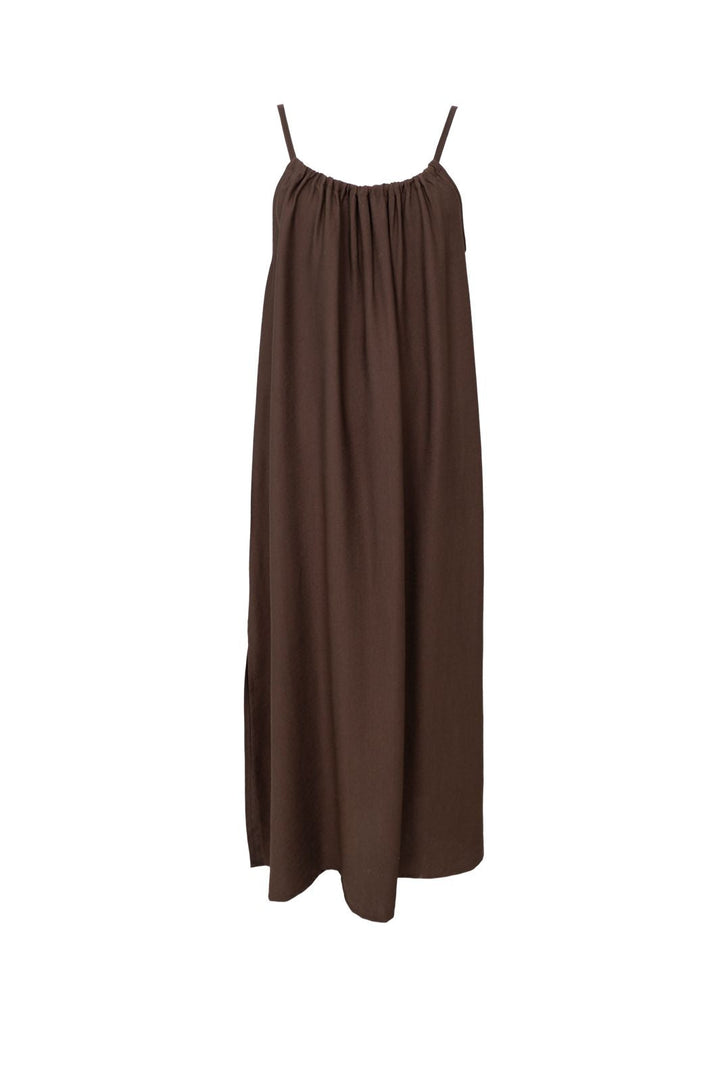 Black Colour - Bcsamos Strap Dress 41194 - Coffee