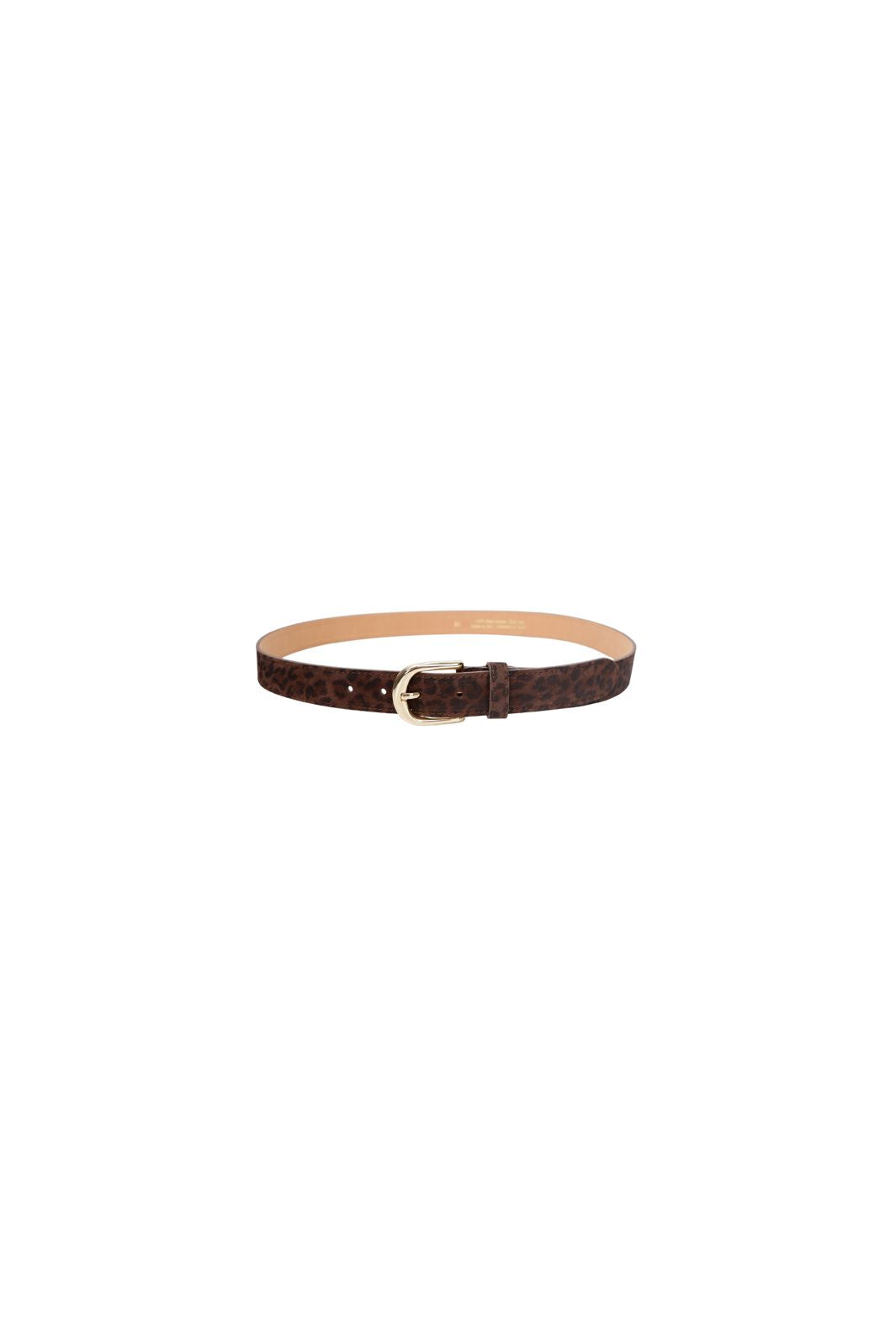 Black Colour - Bcsmilla Suede Belt 10255 - Mocca Leo