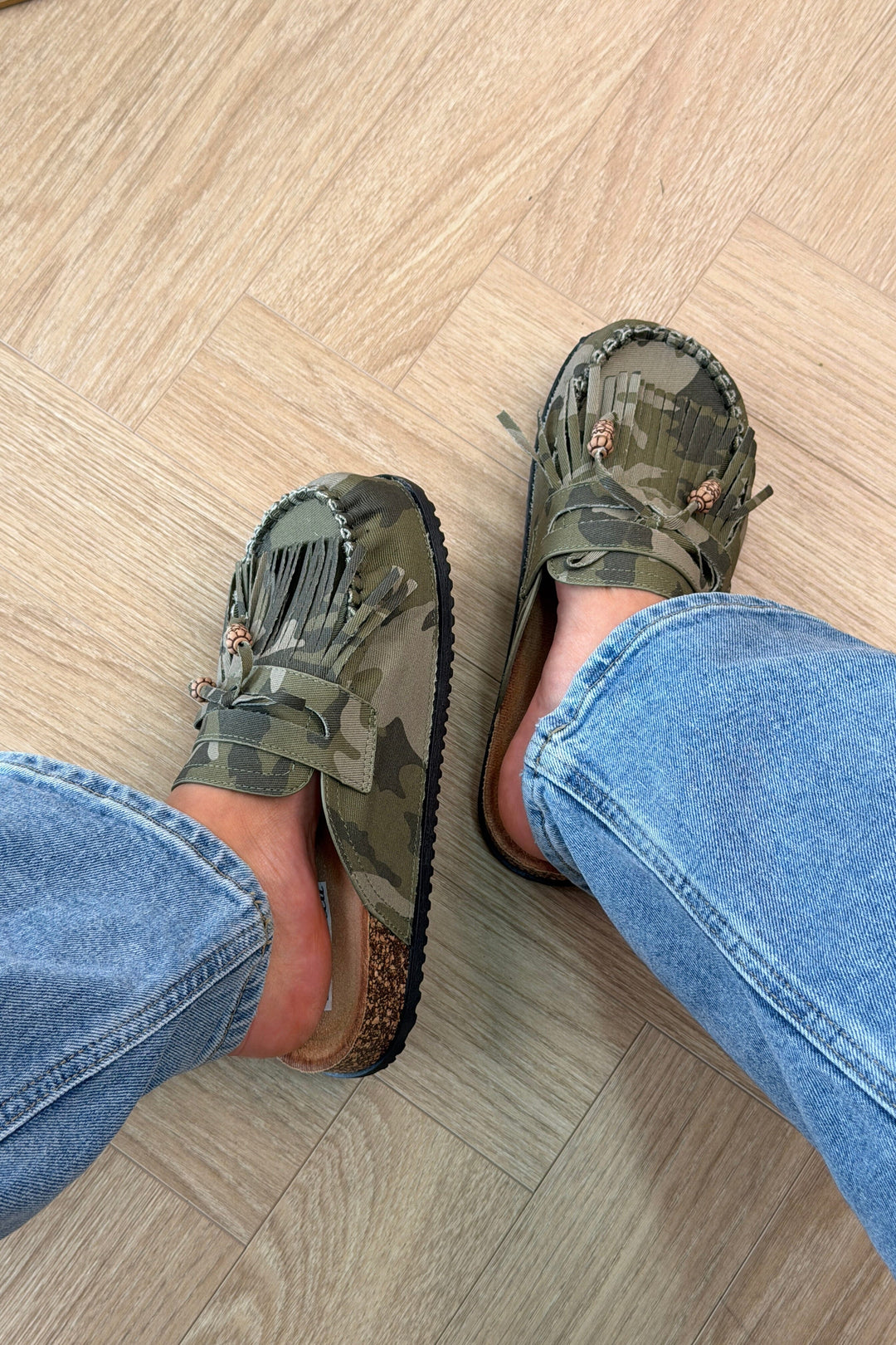 Bloom - Bluebell Loafers - Camouflage Loafers 