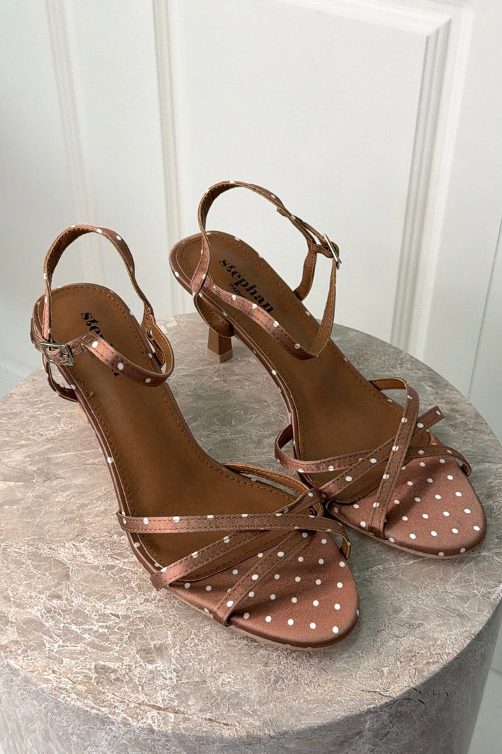 Bloom - Bluebell Stiletto - Dark Brown Stiletter 