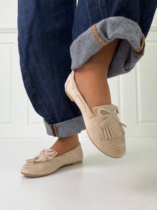 Bloom - Crocus Loafers - Beige Loafers 
