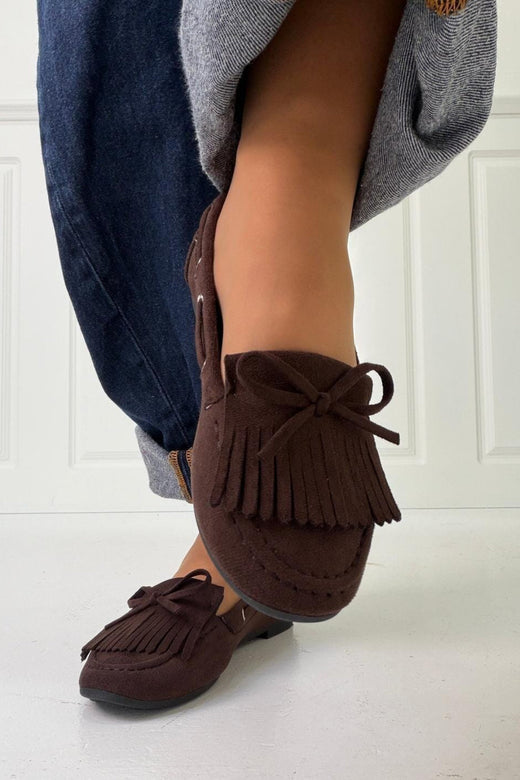 Bloom - Crocus Loafers - Dark Maroon Loafers 