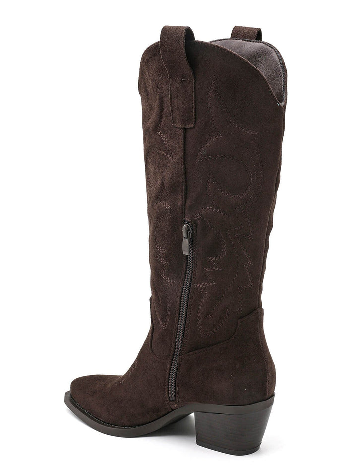 Bloom - Delphinium Boots - Dark Maroon Støvler 