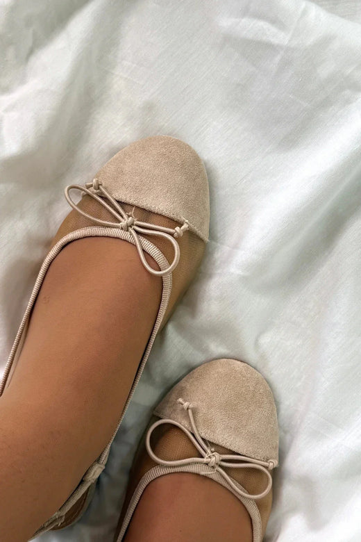 Bloom - Eleanor Ballerinaer - Taupe Ballerinaer 
