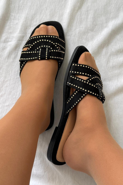 Bloom - Grace Sandal - Black Sandaler 