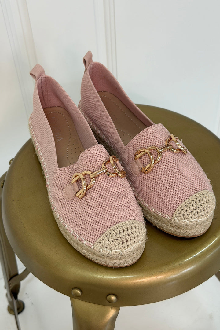 Bloom - Honeysuckle Loafers - Pink Loafers 
