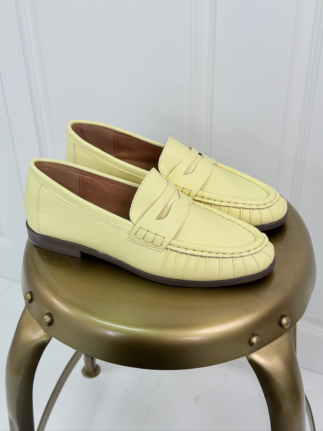 Bloom - Nasturtium Loafers - Yellow Loafers 