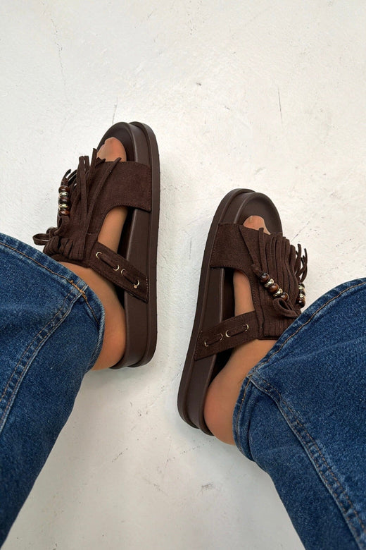 Bloom - Nigella Sandals - Dark Maroon Sandaler 