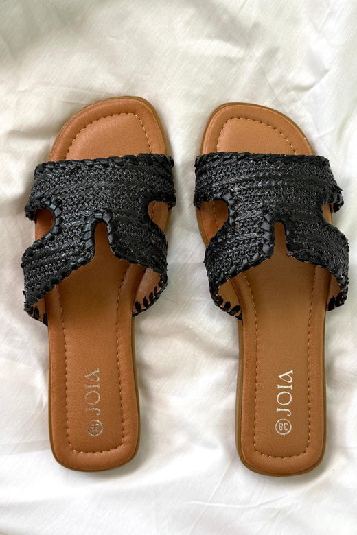 Bloom - Oriana Sandal - Black Sandaler 