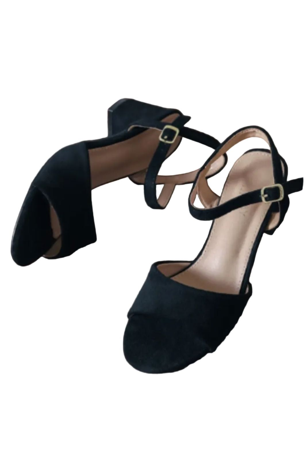 Bloom - Periwinkle - Black Stiletter 