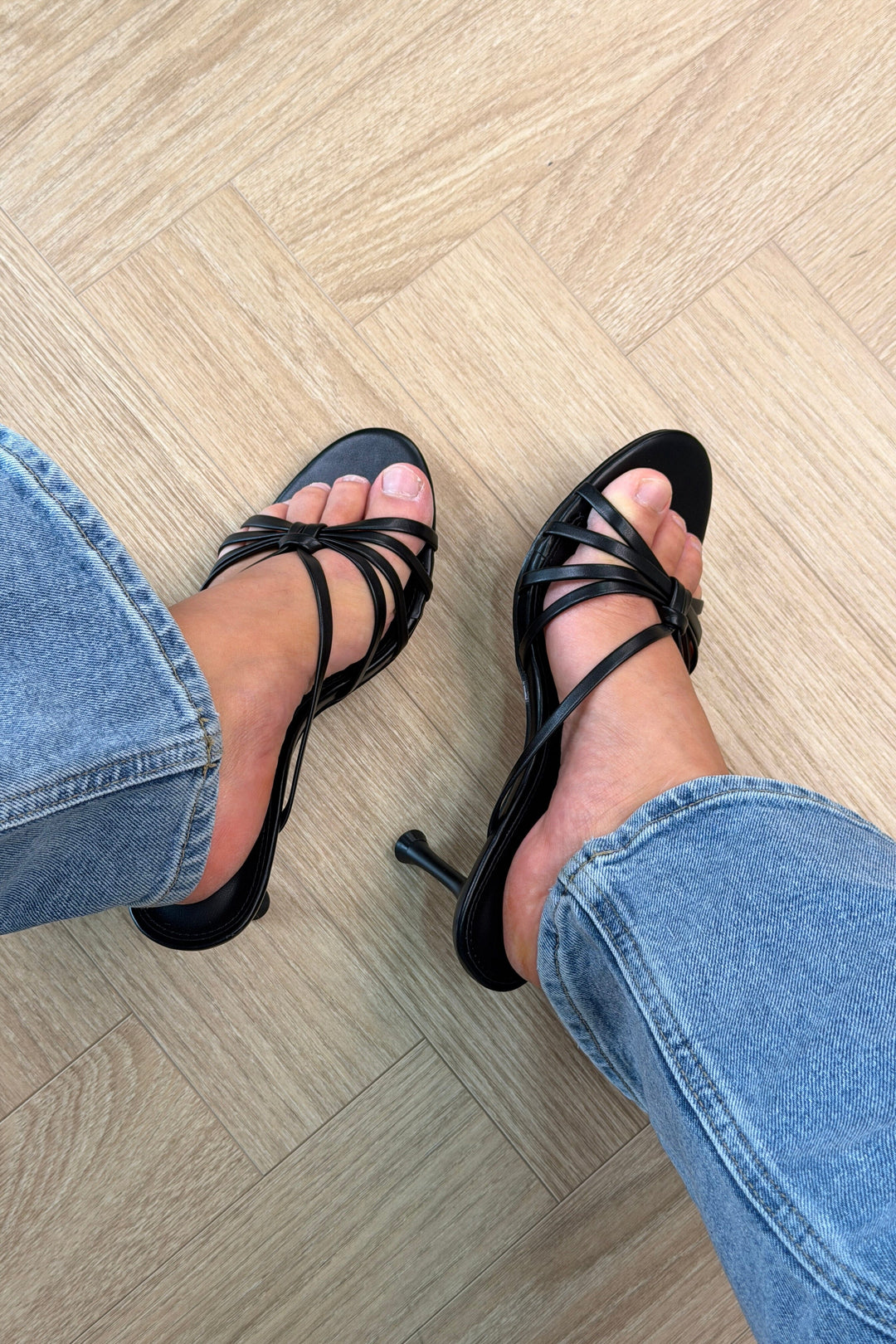 Bloom - Sweet Pea Stiletto - Black Stiletter 