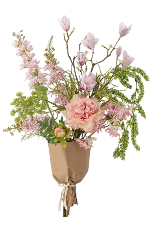 Bloomingville - Breeze Buket, Rosa, Kunstige Blomster 82072829 - Rose
