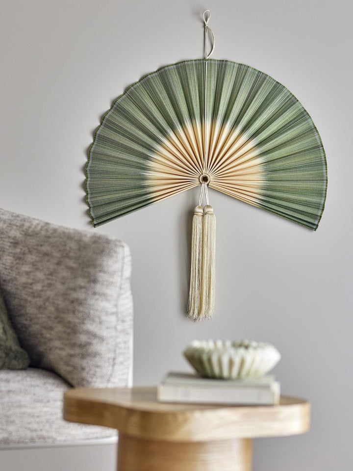 Bloomingville - Jaime Vægdekoration, Grøn, Bambus 82065279 - Green